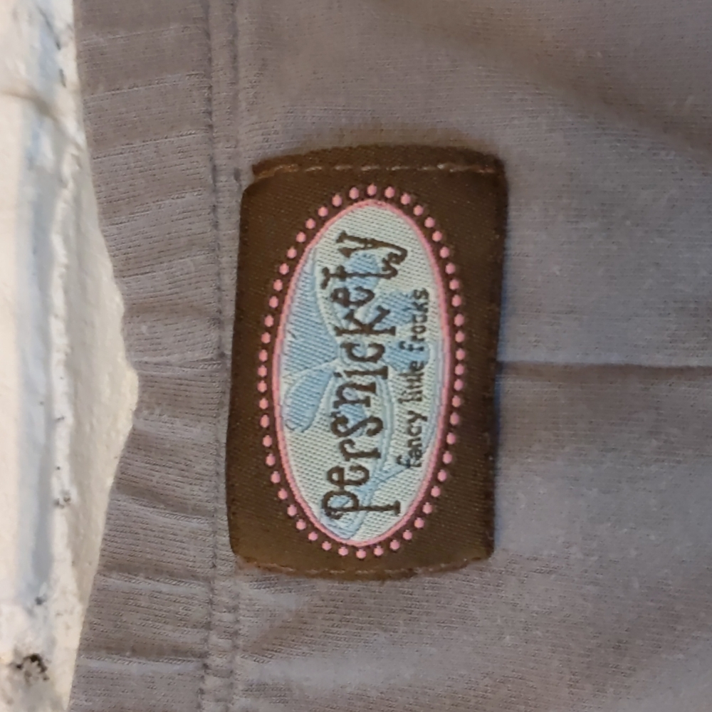 Persnickety Gray Capri Ruffles - Picture 4 of 5